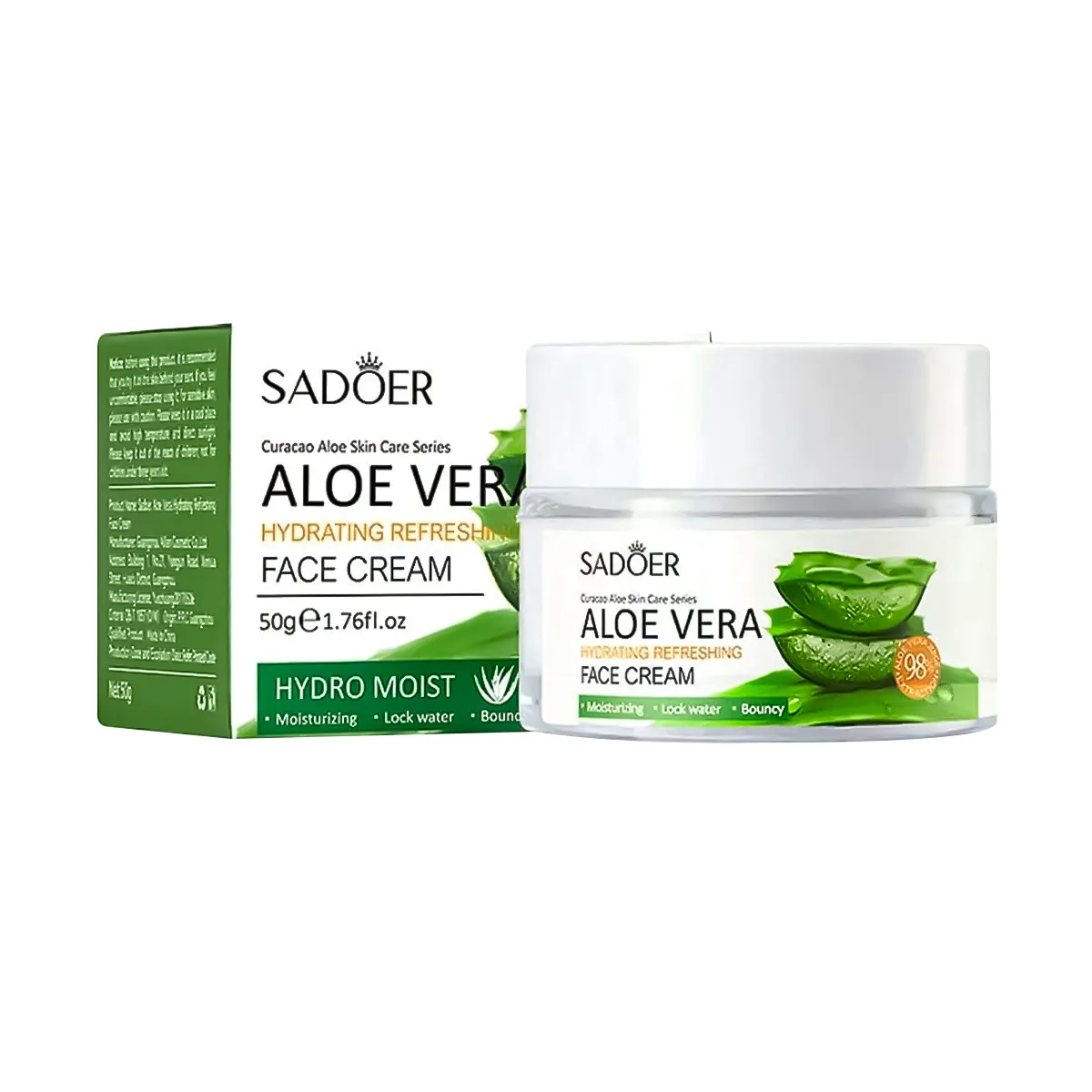 Miniatura 2 de Crema facial Aloe Vera Sadoer 140g